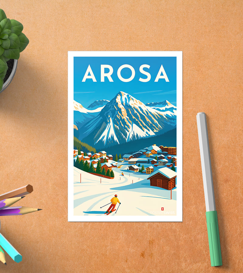 Carte Postale Arosa
