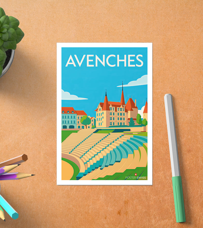 Carte Postale Avenches