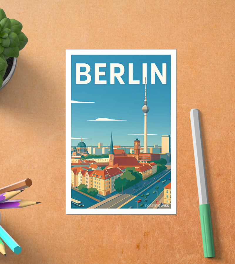 Carte Postale Berlin
