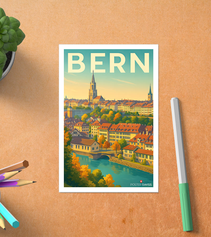 Carte Postale Bern