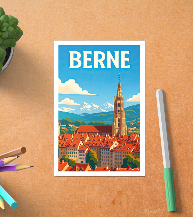 Carte Postale Ville de Berne