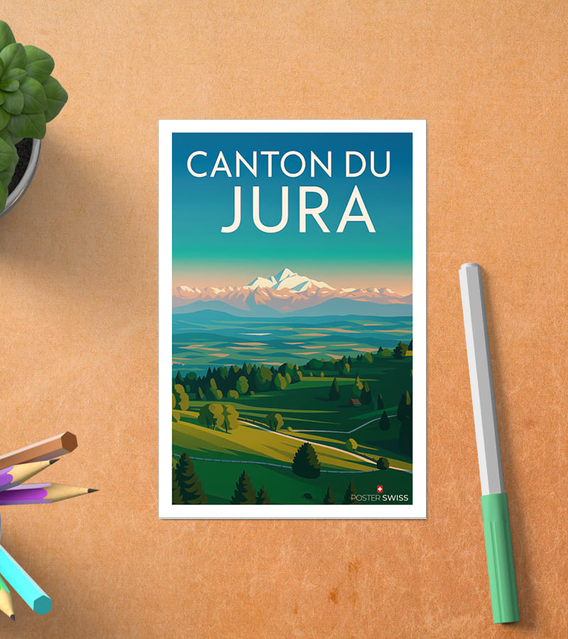 Carte Postale Canton du Jura