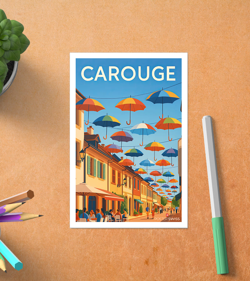 Carte Postale Carouge
