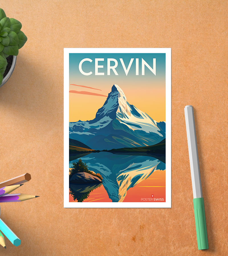 Carte Postale Cervin