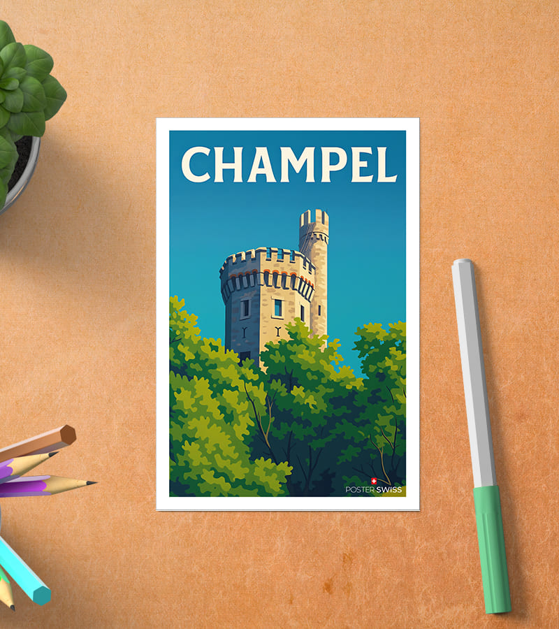 Carte Postale Champel