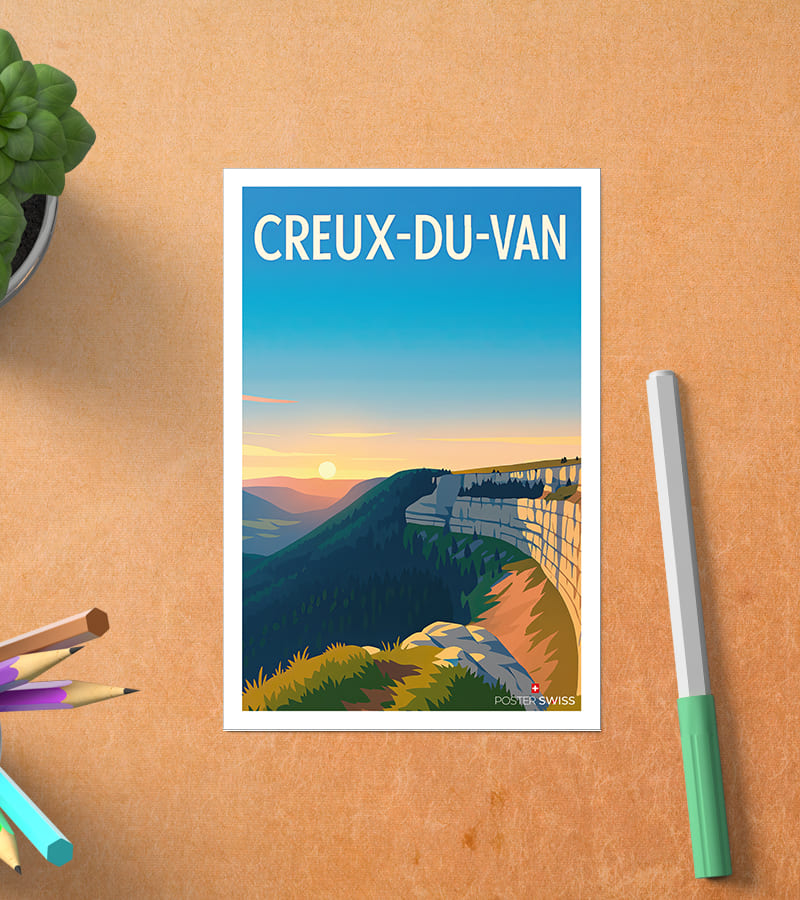 Carte Postale Creux du Van