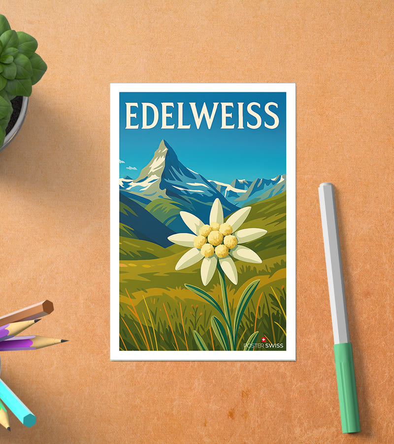 Carte Postale Eldenweiss