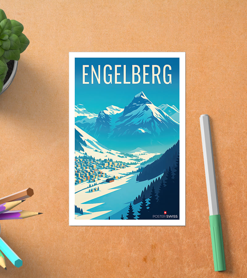 Carte Postale Engelberg