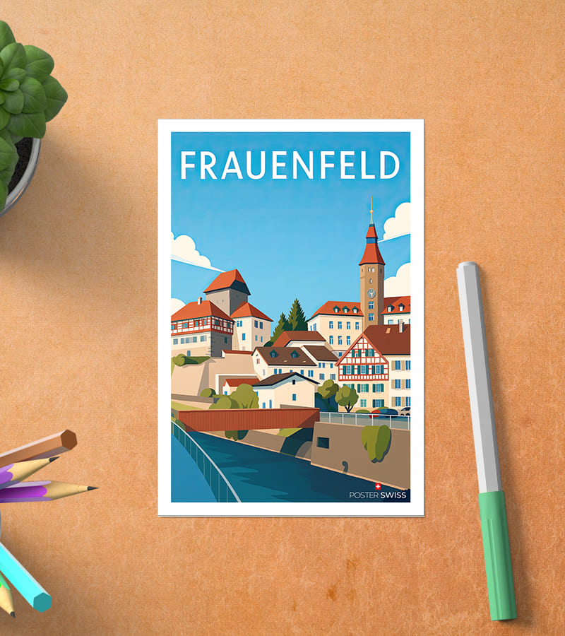Carte Postale Frauenfeld