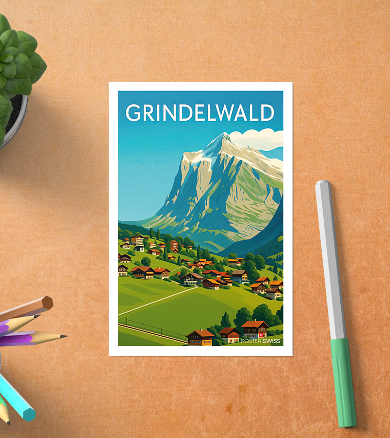 Carte Postale Grindelwald
