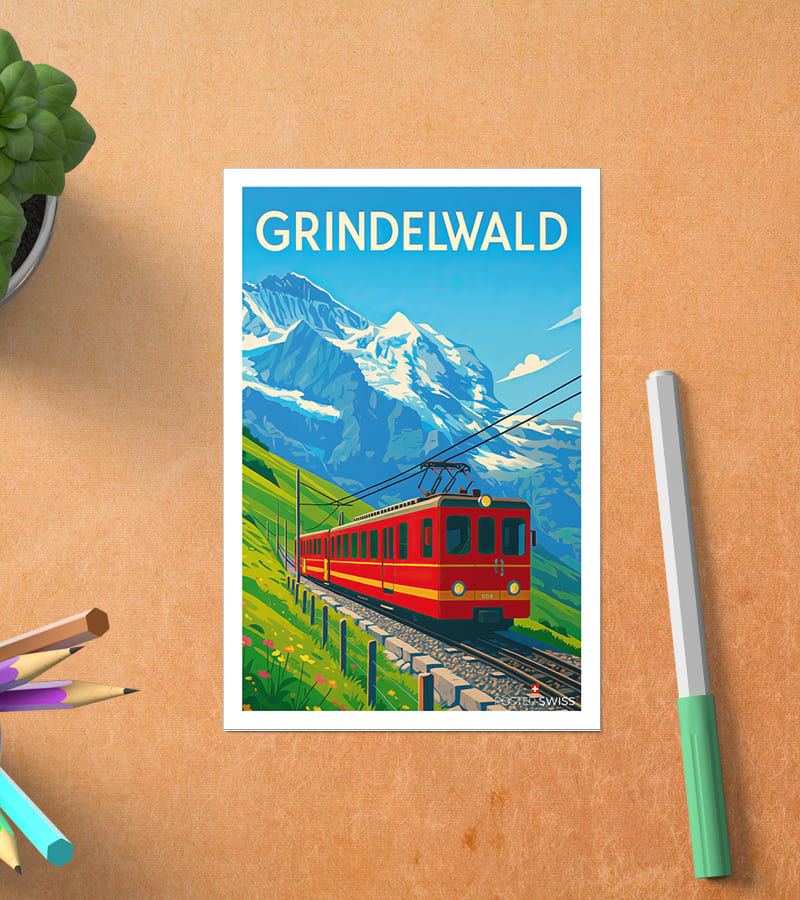 Carte Postale Grindelwald