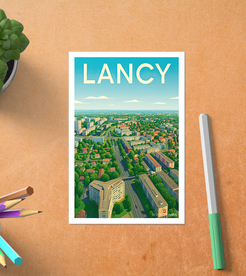 Carte Postale Lancy