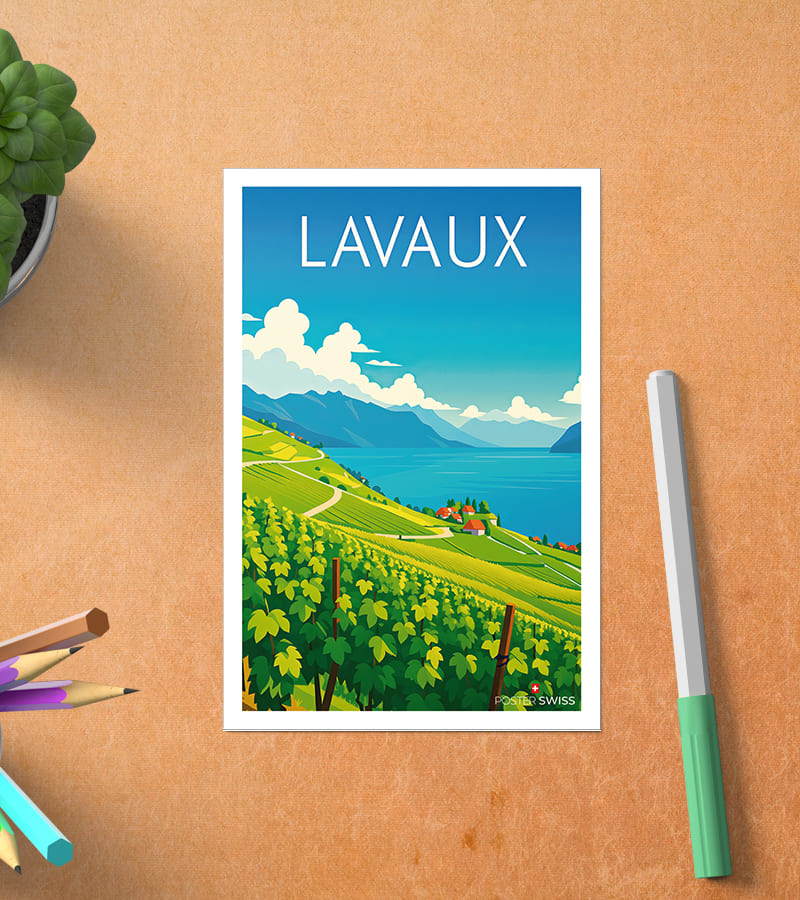 Carte Postale Lavaux