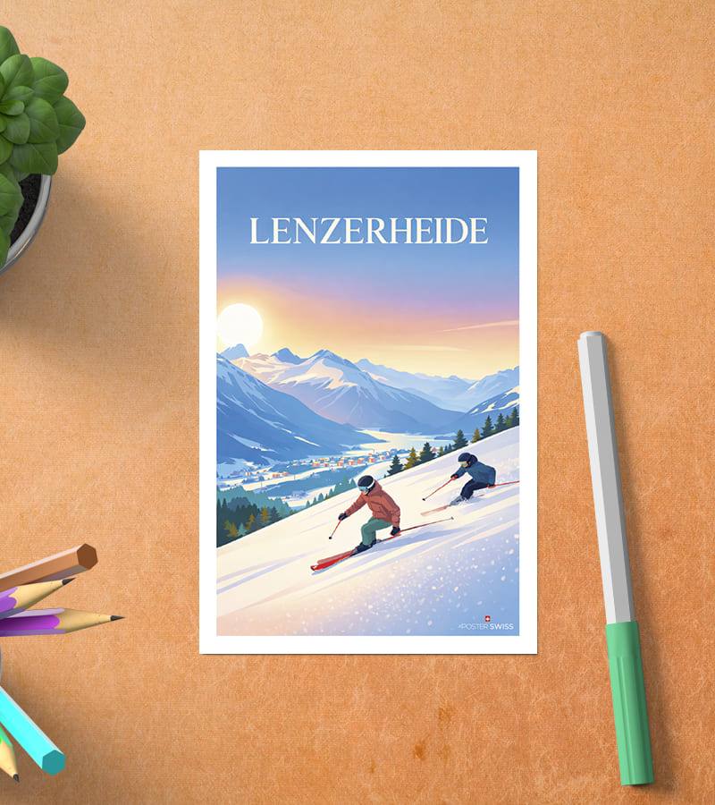 Carte Postale Lenzerheide