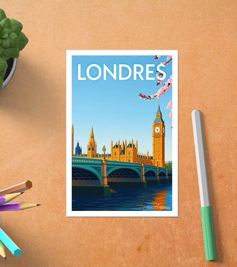 Carte Postale Londres