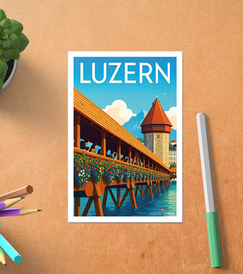 Carte Postale Luzern