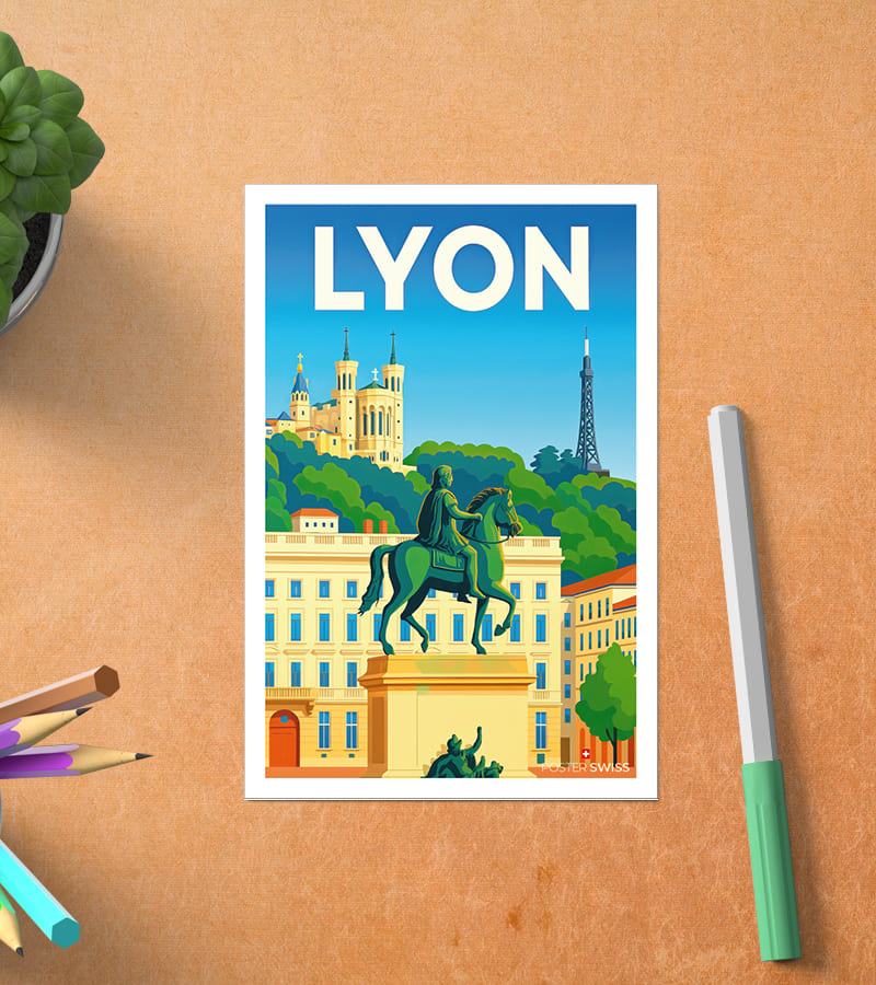 Carte Postale Lyon