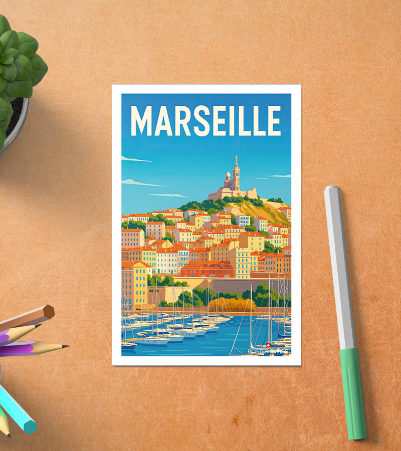 Carte Postale Marseille