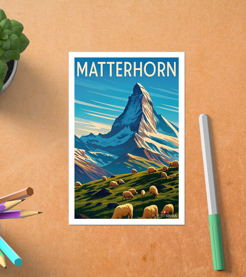 Carte Postale Matterhorn
