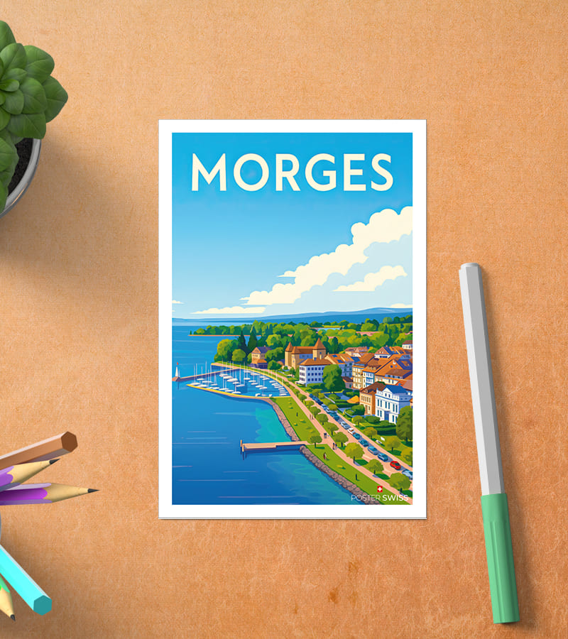 Carte Postale Morges