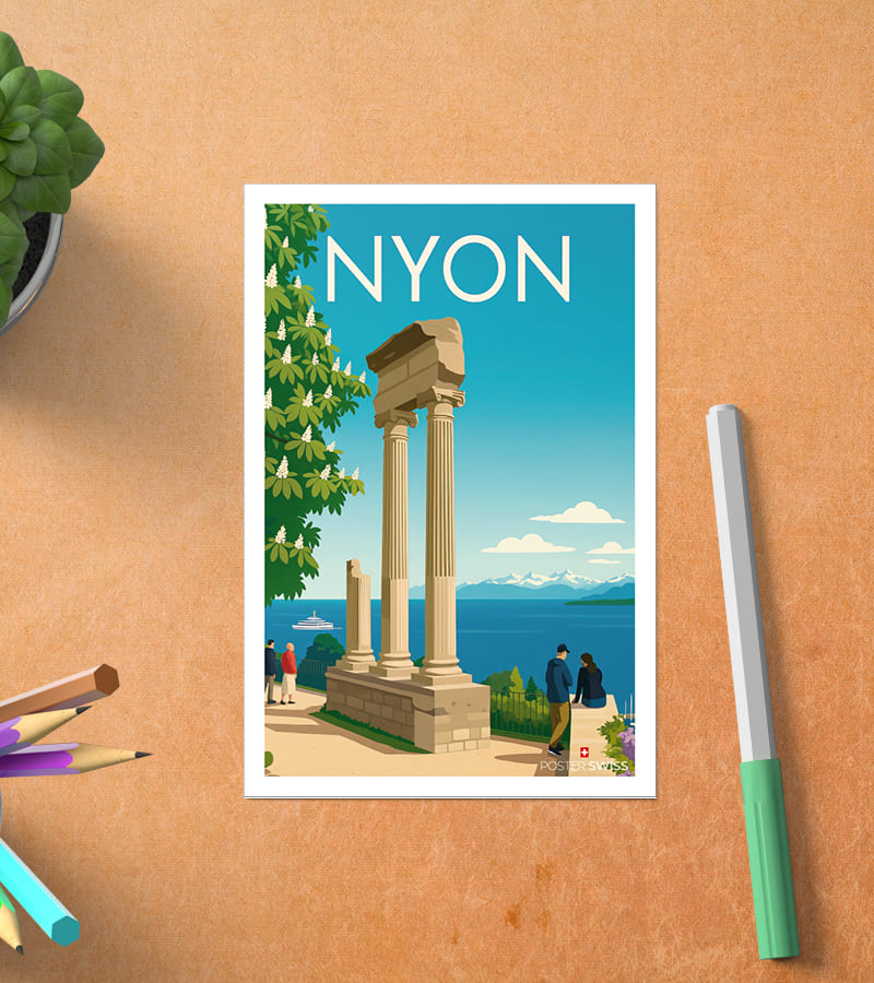 Carte Postale Nyon