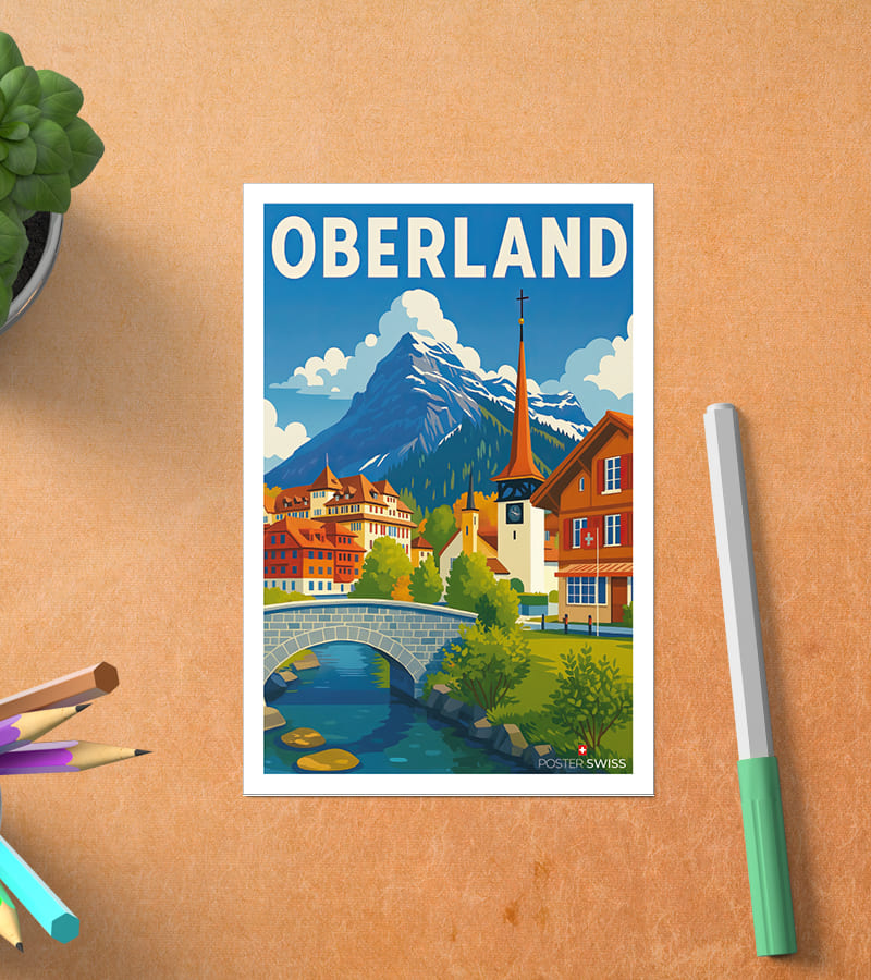 Carte Postale Oberland