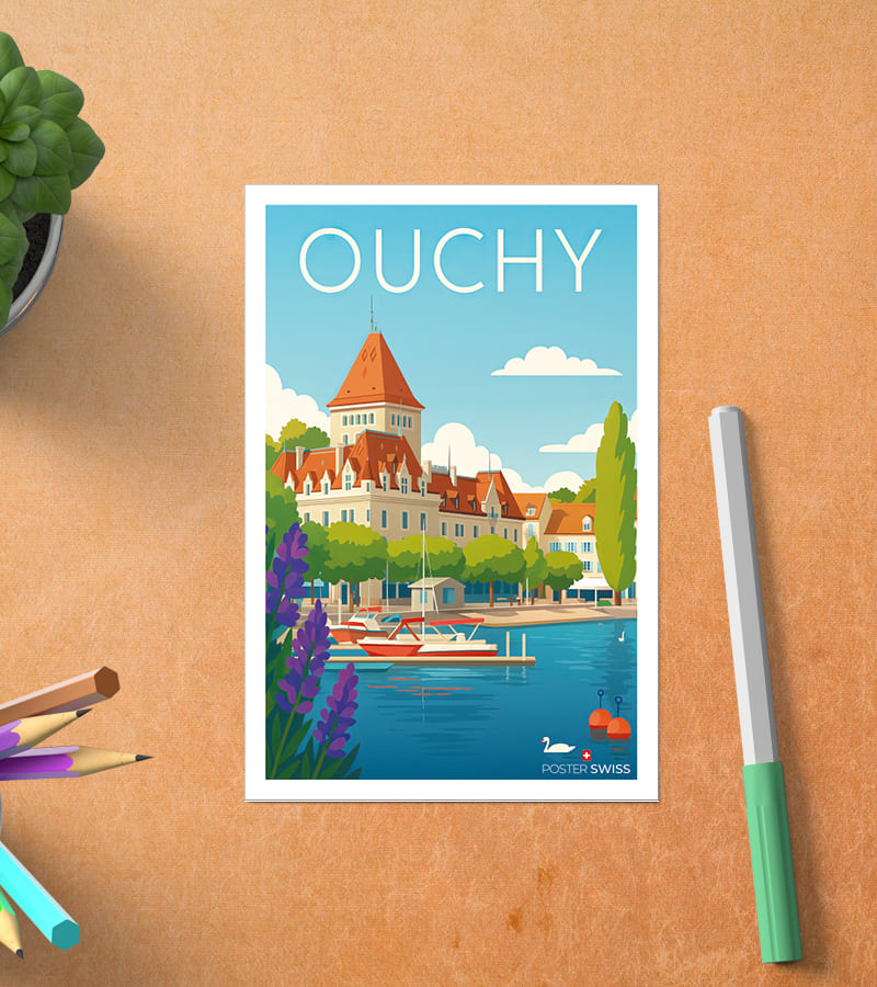 Carte Postale Ouchy