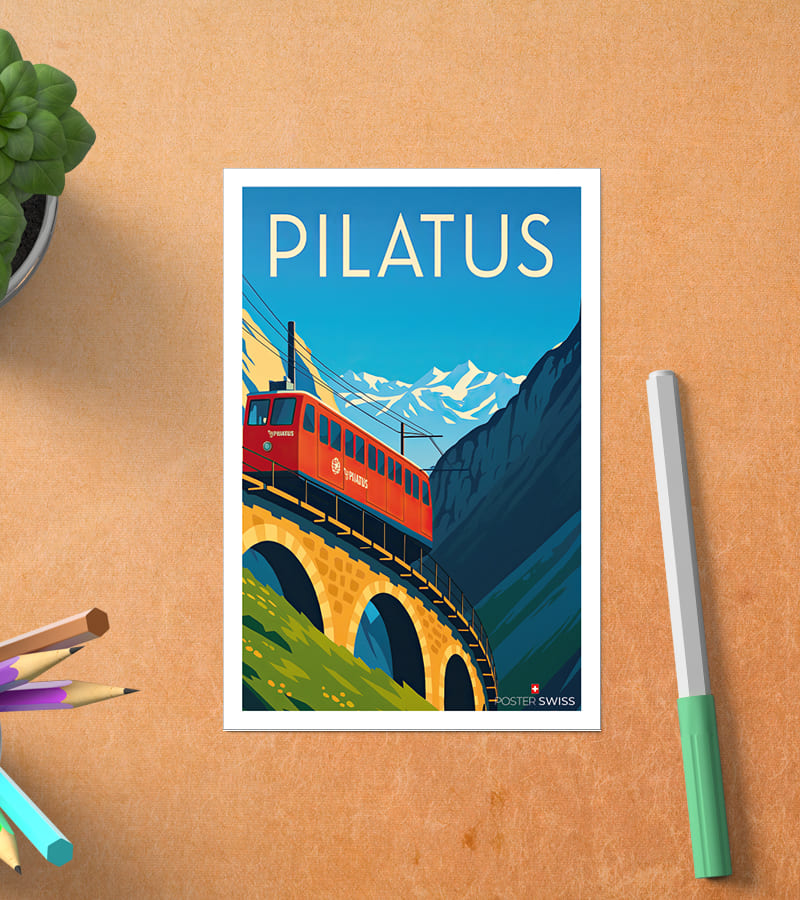 Carte Postale Pilatus