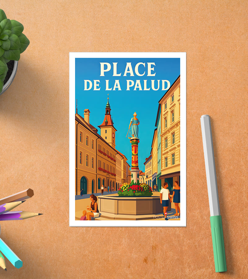 Carte Postale Place de la Palud