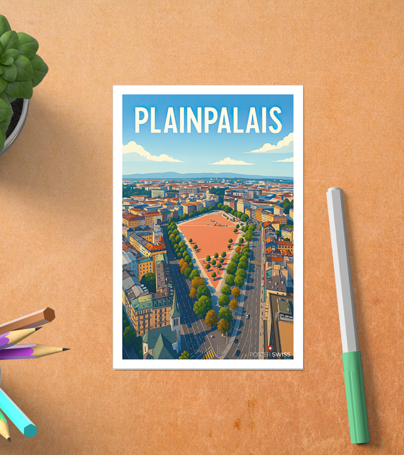 Carte Postale Plainpalais