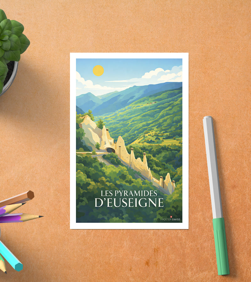 Carte Postale Pyramide d Euseigne