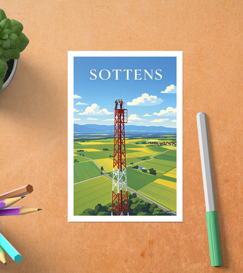 Carte Postale Sottens