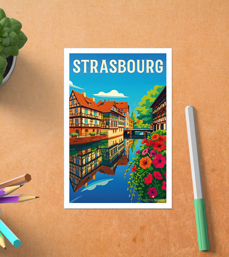 Carte Postale Strasbourg