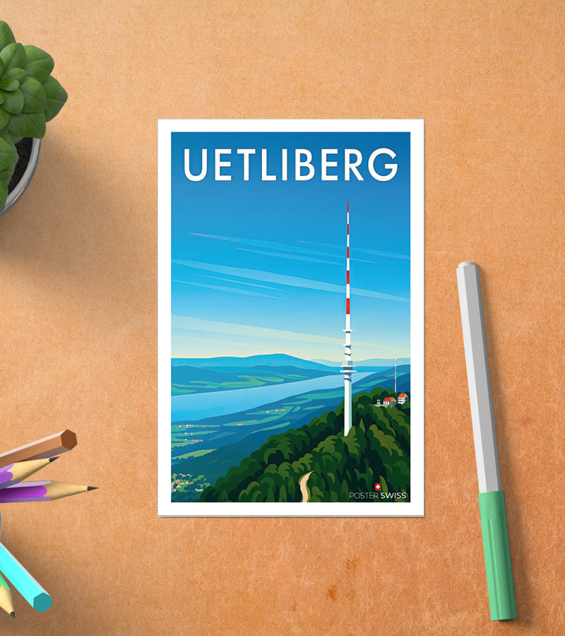 Carte Postale Uetliberg
