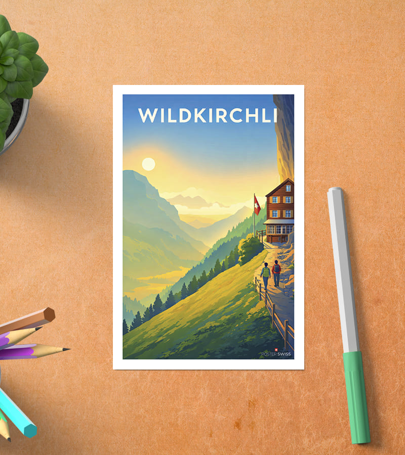 Wildkirchli Postkarte
