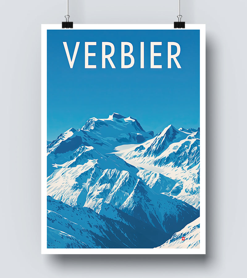 Affiche Verbier