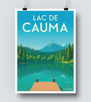 Affiche Lac De Cauma