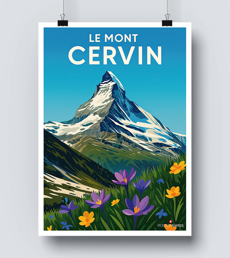 Affiche Le Mont Cervin
