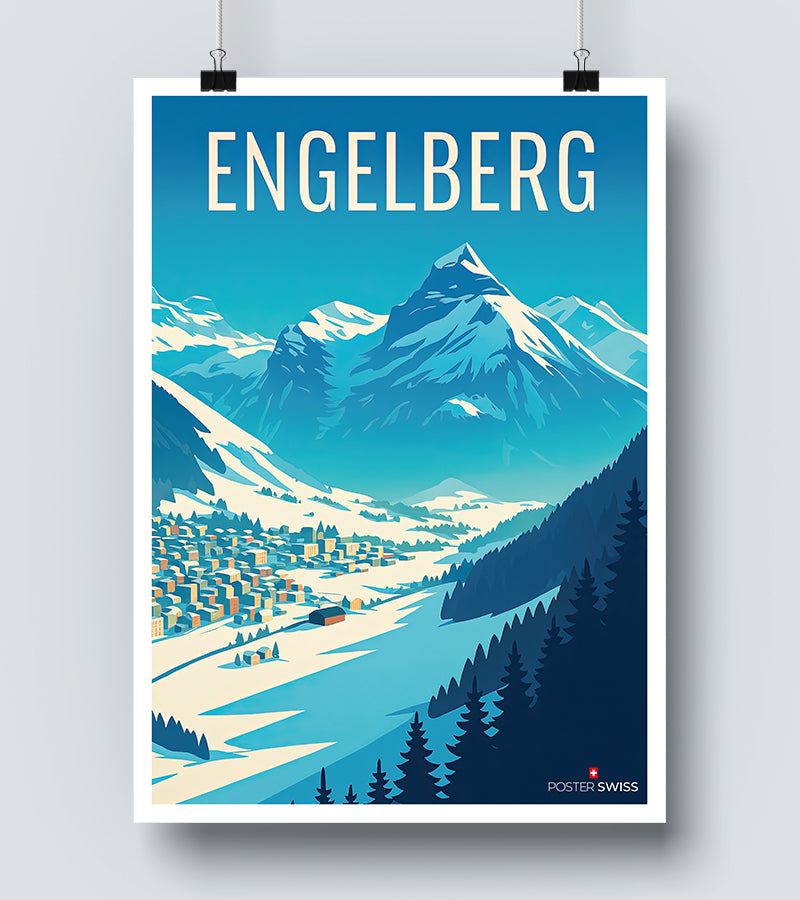 Affiche Engelberg
