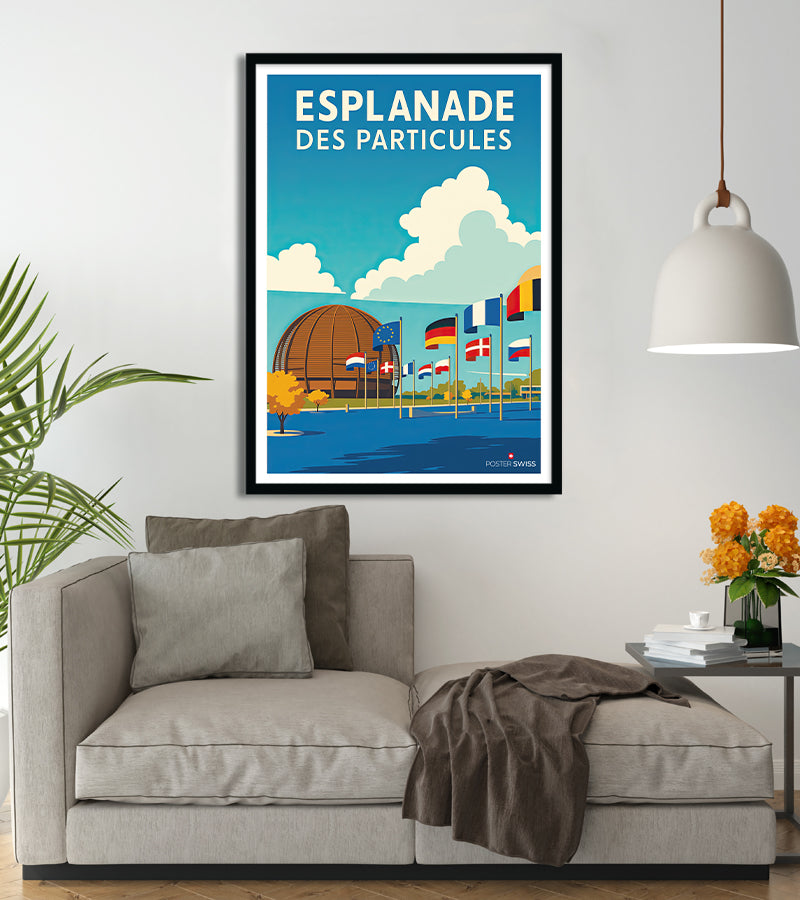 Poster Esplanade Des Particules
