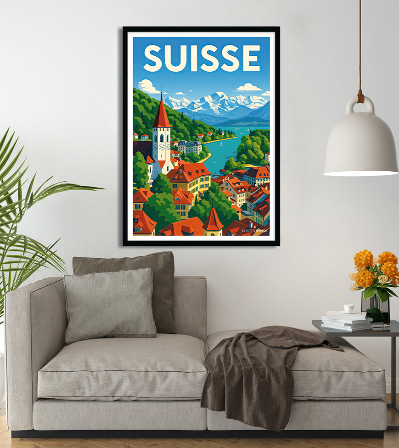 Poster Ville Suisse