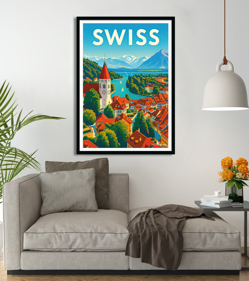 Poster Swiss Ville