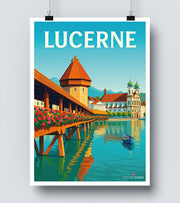 Affiche Lucerne Tour