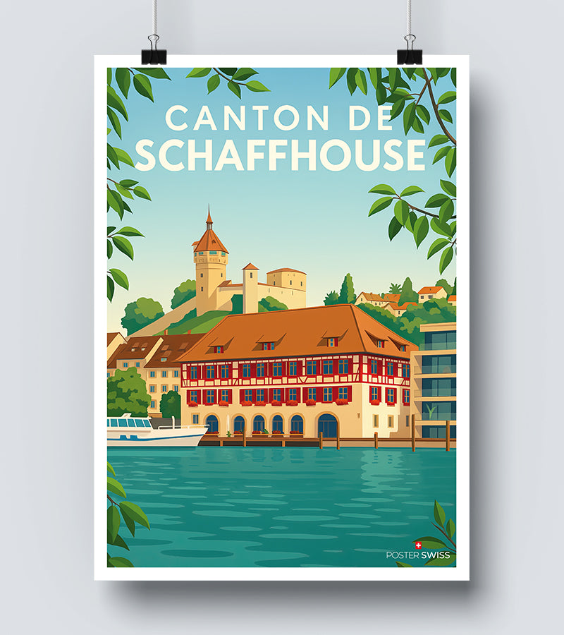 Affiche Canton De Schaffhouse