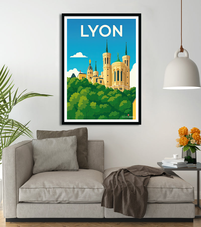Poster Lyon Fourviere