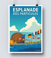 Affiche Esplanade Des Particules