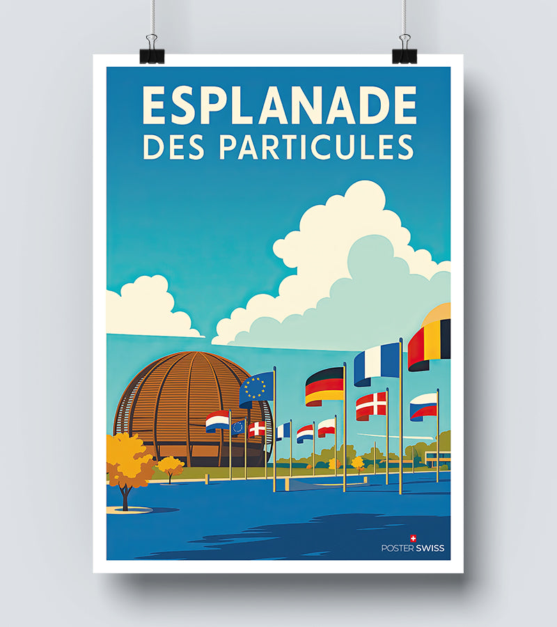 Affiche Esplanade Des Particules