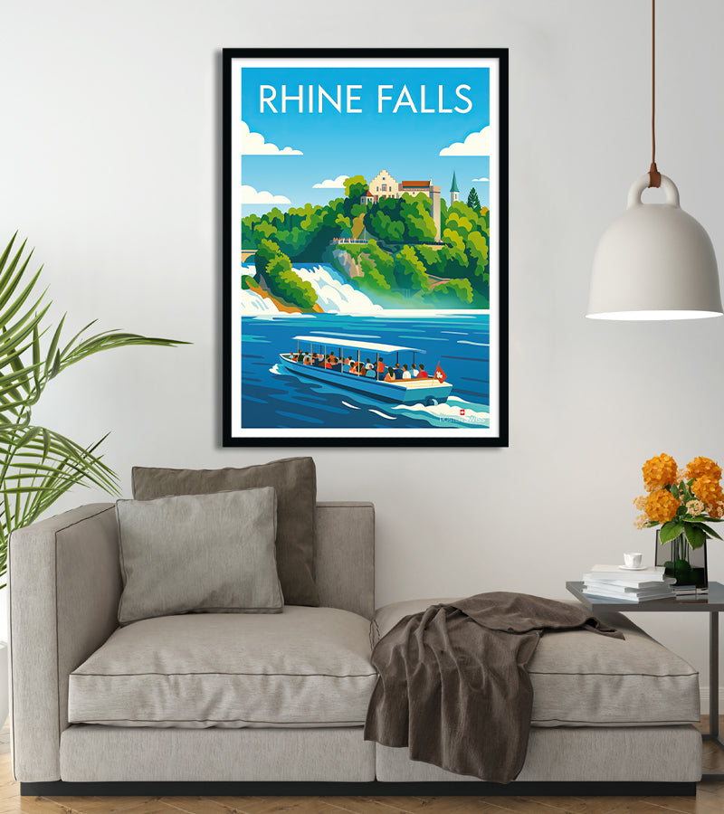 Poster Rhine Falls