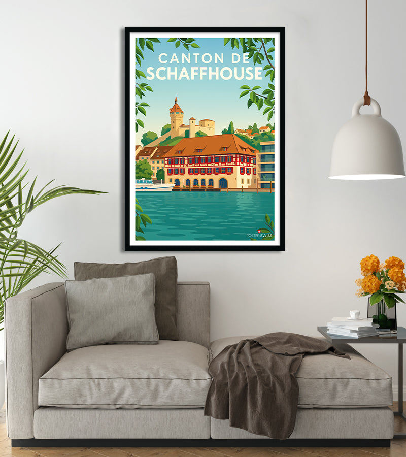 Poster Canton De Schaffhouse