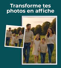 Affiche photo personnalisée